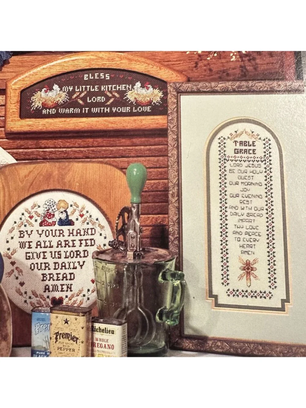 Stoney Creek Cinnamon Stick Pantry Cross-Stitch Pattern Book 25